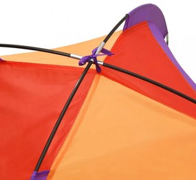 többszínű gyerekjátszósátor 250 labdával 338 x 123 x 111 cm