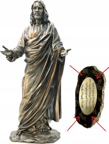 Jézus Krisztus Figura Ajándék Egy Hívő Apáca Papnak