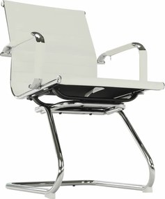 Tárgyalószék, fehér, AZURE 2 NEW TYP 2