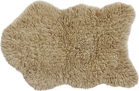 Lorena Canals Woolly Beige gyapjú szőnyeg 75x110 cm természetes és ökológiai