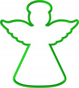 Karácsonyi Mézeskalács Forma Karácsonyi Nagy XXL Angyal 20cm