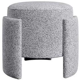 Puff ROCKET Ø 39 cm szürke