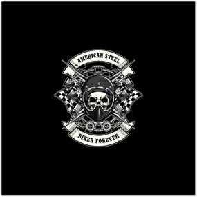 Poszterek 30x30 Motorkerékpáros hangulat