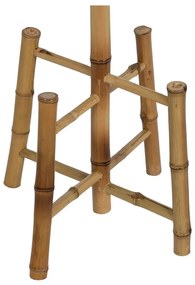 Natúr színű bambusz fogas 36x162 cm Manali – Ixia