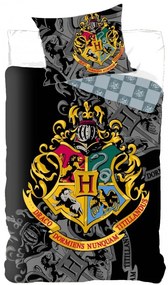 Harry Potter ágyneműhuzat Crest 140×200cm, 70×90 cm