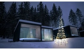 Twinkly TWP300SPP-BEU RGBW LED kültéri karácsonyfa 300 LED, 2m, IP44, Wi-Fi