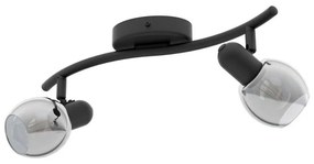 Eglo 98625 - Spotlámpa POLLICA 2xE14/28W/230V