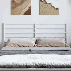 fehér fém fejtámla 150 cm