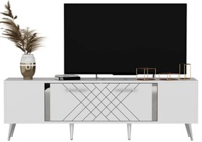 TV asztal Detas White