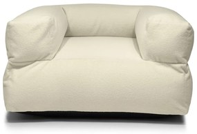 Barna buklé babzsákfotel MooG – SLOWDOWN