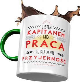 Zöld Bögre Kapitánynak Ilyen Munka Ajándék Nyomtatott Fotóval