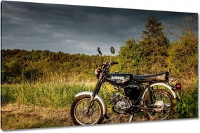 Vászonkép 120x70 Fekete Simson