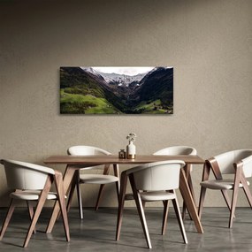 Kép - Völgy a hegyek alatt (120x50 cm)