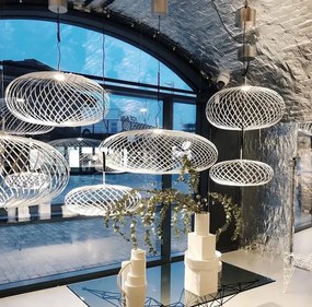TOM DIXON SPP04SEU SPRING Ezüst Színű Függeszték LED 6W IP20