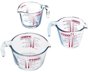 Pyrex üveg mérőpohár 0,5 l, 12 x 12 cm, 12 x 12 cm, 500 ml