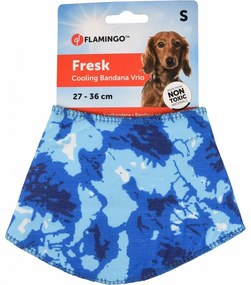 Flamingó Vrio hűsítő pánt S méret 27 - 36 cm, kék