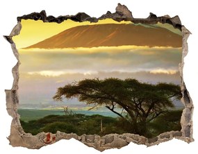 Lyuk 3d fali matrica Kilimanjaro kenya nd-k-49494611