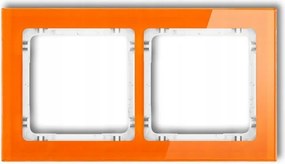 Keret x2 narancssárga/fehér 13-0-DRS-2 Deco Karlik