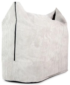 Mustársárga kordbársony gyerek babzsákfotel Cocoon 120 – SLOWDOWN