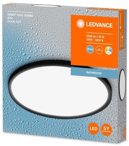 Ledvance - DISC LED fürdőszobai mennyezeti lámpa 18W 3000/4000K IP44