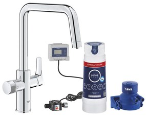 GROHE 30594000 - BLUE PURE Start mosogatócsaptelep, Ultrasafe szűrőfunkcióval, króm