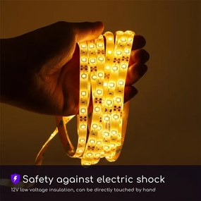 Aigostar - LED Dimmelhető kültéri szalag 5m LED/18W/12/230V 3000K IP65