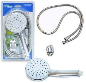 JW Bathroom Víztakarékos zuhanyrózsa szett 10 cm Zuhanyfej 150 cm Gégecső Zuhany Rózsa Fej