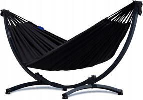 Függőágy acél vázzal egyszemélyes kerti függőágy klasszikus Potenza