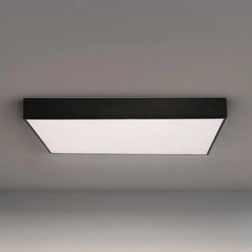 LED mennyezeti lámpa LED/215W/230V 3000/4000/6500K 80x80 cm fekete
