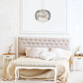 Rabalux - Kristály mennyezeti lámpa zsinóron 6xG9/40W/230V