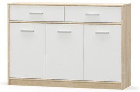 Komód Terrell (szonoma tölgy + fehér). 1053283