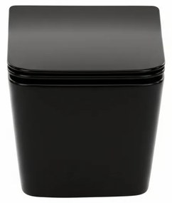 Tina fali rimless WC soft close ülőkével fekete