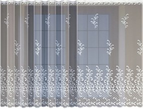 Mg Függöny 33328H Fehér 500x180 készre szerelt M szalaggal