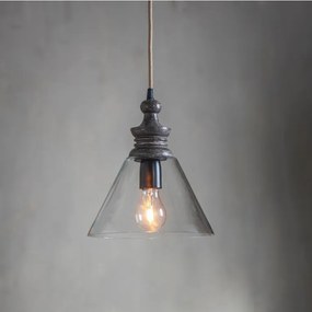 ENDON GAL977112 BAKER Egyágú Függesztett Lámpa Fém E27 IP20