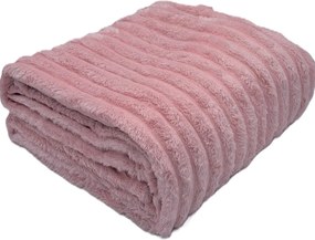 Takaró Stripe rózsaszín 150x200cm TiaHome