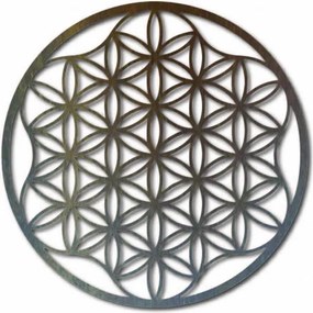 Mandala festmény a falon rétegelt lemezből, maximum 120 cm-ig