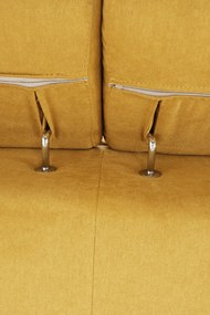 Sarokülőgarnitúra, mustár, jobbos, FABIA