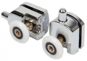 CHZ2 zuhanykabin alsó nagy szimpla görgő, 2 db, króm