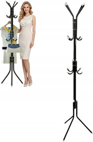Álló Padló Akasztó Ruházat dzseki állvány 170cm 12 akasztó