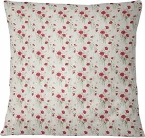 Párnahuzat 40x40 virágok 2