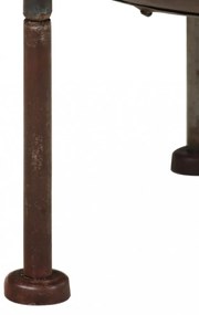 rusztikus vas tűztál Ø 40 cm