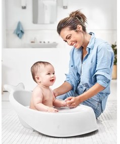 Skip Hop - MOBY 3 fehér ergonomikus babakád