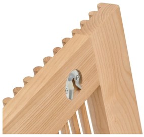 Natúr színű kőrisfa ágytámla 175x70 cm Beyla – Kave Home