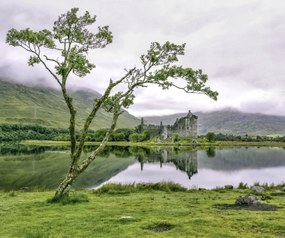 Poszter 60x50cm Kilchurn kastély, Assaf Frank
