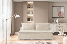 Kanapé rozkladana Firioza tárolokkal - bézs plusz Tilia 03