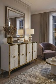 Pega 120 - White, Travertine, Gold