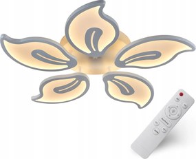 Mennyezeti Lámpa Fehér Plafon Led Csillár 60 CM Távirányítóval 3 Szín Virág