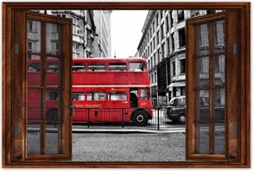 Poszterek 60x40 Piros busz London