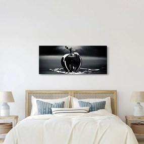 Egy fekete alma képe (120x50 cm)