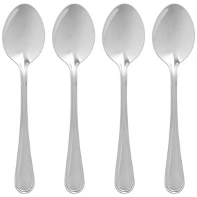 Ezüstszínű rozsdamentes acél evőeszköz készlet 4 db-os Classic – Premier Housewares